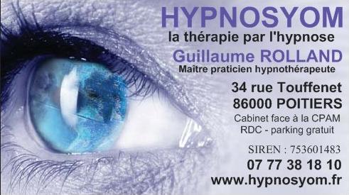 carte de visite hypnotherapeute